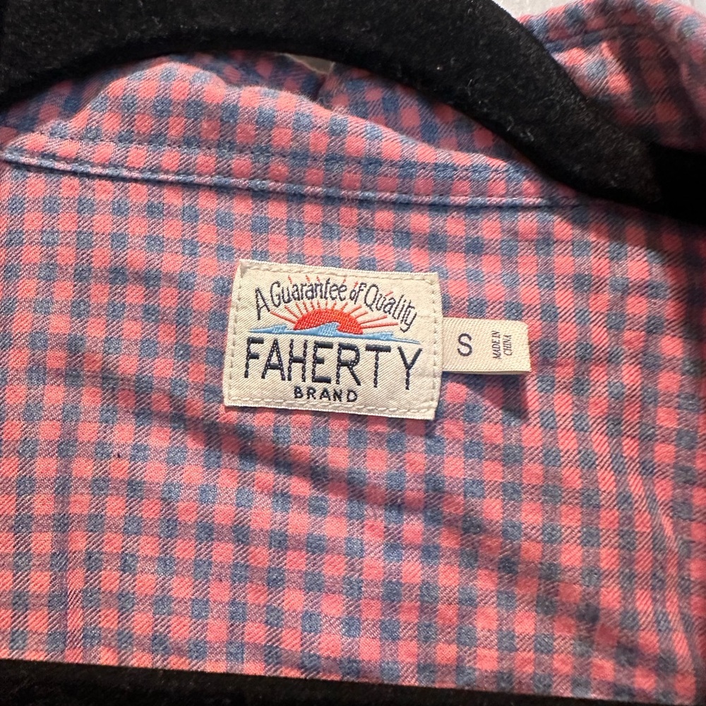 Faherty 100% Cotton Button Down - image 2